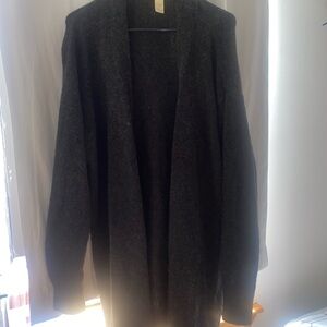 H&M Charcoal Knit Cardigan